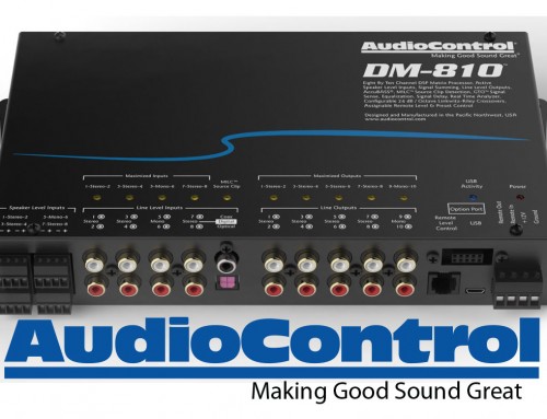 AudioControl Announces New DM-810 – Premium 8 input 10 Output DSP Matrix Processor